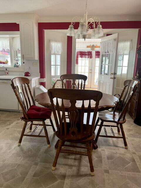 Main dining area